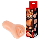 Телесный реалистичный мастурбатор в виде вагины - Bior toys - в Курске купить с доставкой