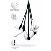 Черные секс-качели Anonymo №0503 - ToyFa - купить с доставкой в Курске