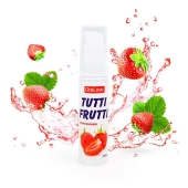 Гель-смазка Tutti-frutti с земляничным вкусом - 30 гр. - Биоритм - купить с доставкой в Курске