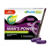 Возбуждающее средство для мужчин Mans Power plus - 10 капсул (0,35 гр.) +1 в подарок - SuperCaps - купить с доставкой в Курске