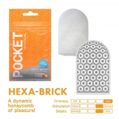Карманный мастурбатор HEXA-BRICK - Tenga - в Курске купить с доставкой