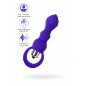 Фиолетовая анальная вибровтулка Curvy - 14 см. - ToyFa в Курске Фиолетовая анальная вибровтулка Curvy - 14 см. - ToyFa