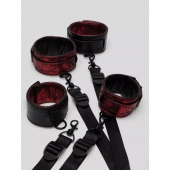 Изысканный набор фиксаций на кровати Reversible Under Mattress Restraint Set - Fifty Shades of Grey - купить с доставкой в Курске