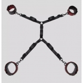 Изысканный набор фиксаций на кровати Reversible Under Mattress Restraint Set - Fifty Shades of Grey - купить с доставкой в Курске