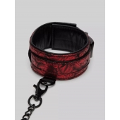Красно-черные оковы Reversible Faux Leather Ankle Cuffs - Fifty Shades of Grey - купить с доставкой в Курске