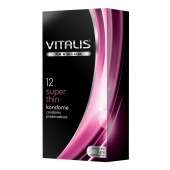 Ультратонкие презервативы VITALIS PREMIUM super thin - 12 шт. - Vitalis - купить с доставкой в Курске