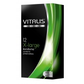 Презервативы увеличенного размера VITALIS PREMIUM x-large - 12 шт. - Vitalis - купить с доставкой в Курске
