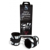 Серо-черные наручники Totally His - Fifty Shades of Grey - купить с доставкой в Курске