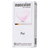 Супертонкие презервативы Masculan Pur - 10 шт. - Masculan - купить с доставкой в Курске