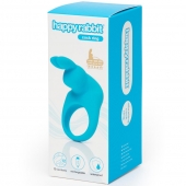 Голубое эрекционное виброкольцо Happy Rabbit Rechargeable Rabbit Cock Ring - Happy Rabbit - в Курске купить с доставкой