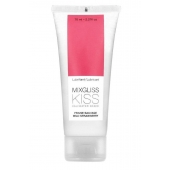 Смазка на водной основе Mixgliss Kiss с ароматом земляники - 70 мл. - Mixgliss - купить с доставкой в Курске