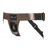Бронзовый пояс для насадок Curious Harness - Strap-on-me - купить с доставкой в Курске