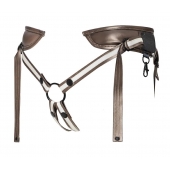 Бронзовый пояс для насадок Desirous Harness - Strap-on-me - купить с доставкой в Курске