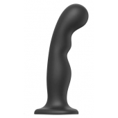 Черная насадка Strap-On-Me Dildo Plug P G size XXL - Strap-on-me - купить с доставкой в Курске