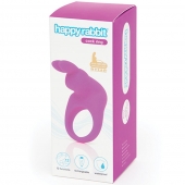 Фиолетовое эрекционное виброкольцо Happy Rabbit Rechargeable Rabbit Cock Ring - Happy Rabbit - в Курске купить с доставкой