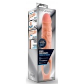 Телесная насадка на пенис 9 Inch Cock Sheath Extender - 22,2 см. - Blush Novelties - в Курске купить с доставкой