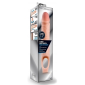 Телесная насадка на пенис 10 Inch Cock Sheath Extender - 25 см. - Blush Novelties - в Курске купить с доставкой