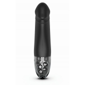 Черный вибратор с электростимуляцией Real Deal Neal - 16,5 см. - MyStim - купить с доставкой в Курске