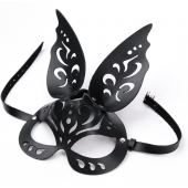 Черная ажурная маска  Зайка  с ушками - Crazy Handmade - купить с доставкой в Курске Черная ажурная маска  Зайка  с ушками - Crazy Handmade - купить с доставкой в Курске