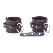 БДСМ-комплект: большая распорка и оковы - Crazy Handmade - купить с доставкой в Курске БДСМ-комплект: большая распорка и оковы - Crazy Handmade - купить с доставкой в Курске