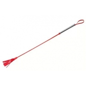 Красный латексный стек с лентами - 62 см. - Sitabella - купить с доставкой в Курске