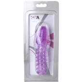 Фиолетовая насадка, удлиняющая половой член - 13,5 см. - Toyfa Basic - в Курске купить с доставкой