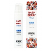 Возбуждающий гель Raspberry Mint с ароматом малины и мяты - 15 мл. - Exsens - купить с доставкой в Курске