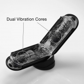 Черный мастурбатор Tenga Flip Zero Gravity с вибрацией - Tenga - в Курске купить с доставкой
