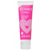 Возбуждающий гель на водно-силиконовой основе Cosmo Vibro с ароматом земляники - 50 гр. - Биоритм - купить с доставкой в Курске