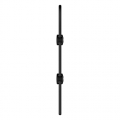 Черное эрекционное лассо Nexus Forge Double - Nexus Range - в Курске купить с доставкой