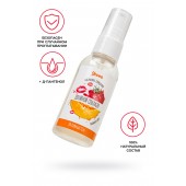 Съедобная гель-смазка Yovee «Двойной соблазн» с Д-пантенолом и вкусом клубники и дыни - 50 мл. - ToyFa - купить с доставкой в Курске