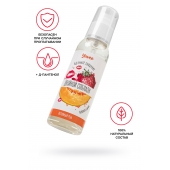 Съедобная гель-смазка Yovee «Двойной соблазн» с Д-пантенолом и вкусом клубники и дыни - 100 мл. - ToyFa - купить с доставкой в Курске