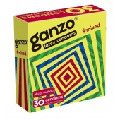 Микс-набор из 30 презервативов Ganzo Mixed - Ganzo - купить с доставкой в Курске