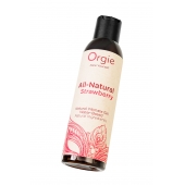 Интимный гель на водной основе All-Natural Strawberry с ароматом клубники - 150 мл. - ORGIE - купить с доставкой в Курске
