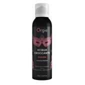 Хрустящая пенка для массажа Orgie Acqua Croccante Sakura с ароматом сакуры - 150 мл. - ORGIE - купить с доставкой в Курске