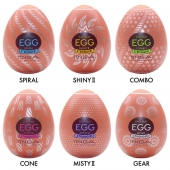 Набор из 6 мастурбаторов-яиц Tenga Egg Variety Pack V - Tenga - в Курске купить с доставкой