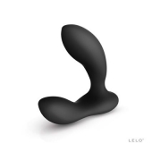 Чёрный перезаряжаемый стимулятор простаты Bruno Black - Lelo - в Курске купить с доставкой