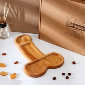 Деревянное блюдо для подачи в форме члена (32,5 х 20 х 1,7 см) - Сима-Ленд - купить с доставкой в Курске