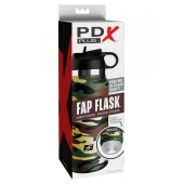 Мастурбатор в камуфляжной колбе Fap Flask - Pipedream - в Курске купить с доставкой