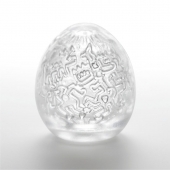 Мастурбатор-яйцо Keith Haring EGG PARTY - Tenga - в Курске купить с доставкой