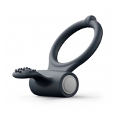 Черное эрекционное кольцо Power Clit - Dorcel - в Курске купить с доставкой