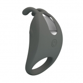 Серое эрекционное кольцо с вибрацией Master Ring - Baile - в Курске купить с доставкой
