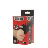 Нежный мастурбатор-ротик REALSTUFF 5INCH MASTURBATOR BJ - Dream Toys - в Курске купить с доставкой