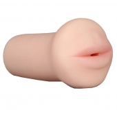 Нежный мастурбатор-ротик REALSTUFF 5INCH MASTURBATOR BJ - Dream Toys - в Курске купить с доставкой