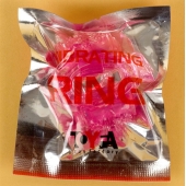 Розовое виброкольцо с двумя батарейками - Toyfa Basic - в Курске купить с доставкой