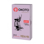 Презервативы OKOTO Mega Mix - 12 шт. - Sitabella - купить с доставкой в Курске
