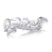 Прозрачная насадка для увеличения члена 2 Inch Clear Extender Sleeve - XR Brands - в Курске купить с доставкой