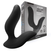 Черный вибромассажер простаты 3,5’’ Curve P-spot Massager - 12 см. - Erokay - в Курске купить с доставкой