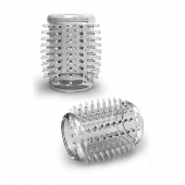 Прозрачная насадка с шипами STAY HARD COCK SLEEVE 01 CLEAR - Blush Novelties - в Курске купить с доставкой