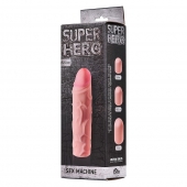 Фаллоудлинитель SUPER HERO Sex Machine - 15,5 см. - Lola Games - в Курске купить с доставкой